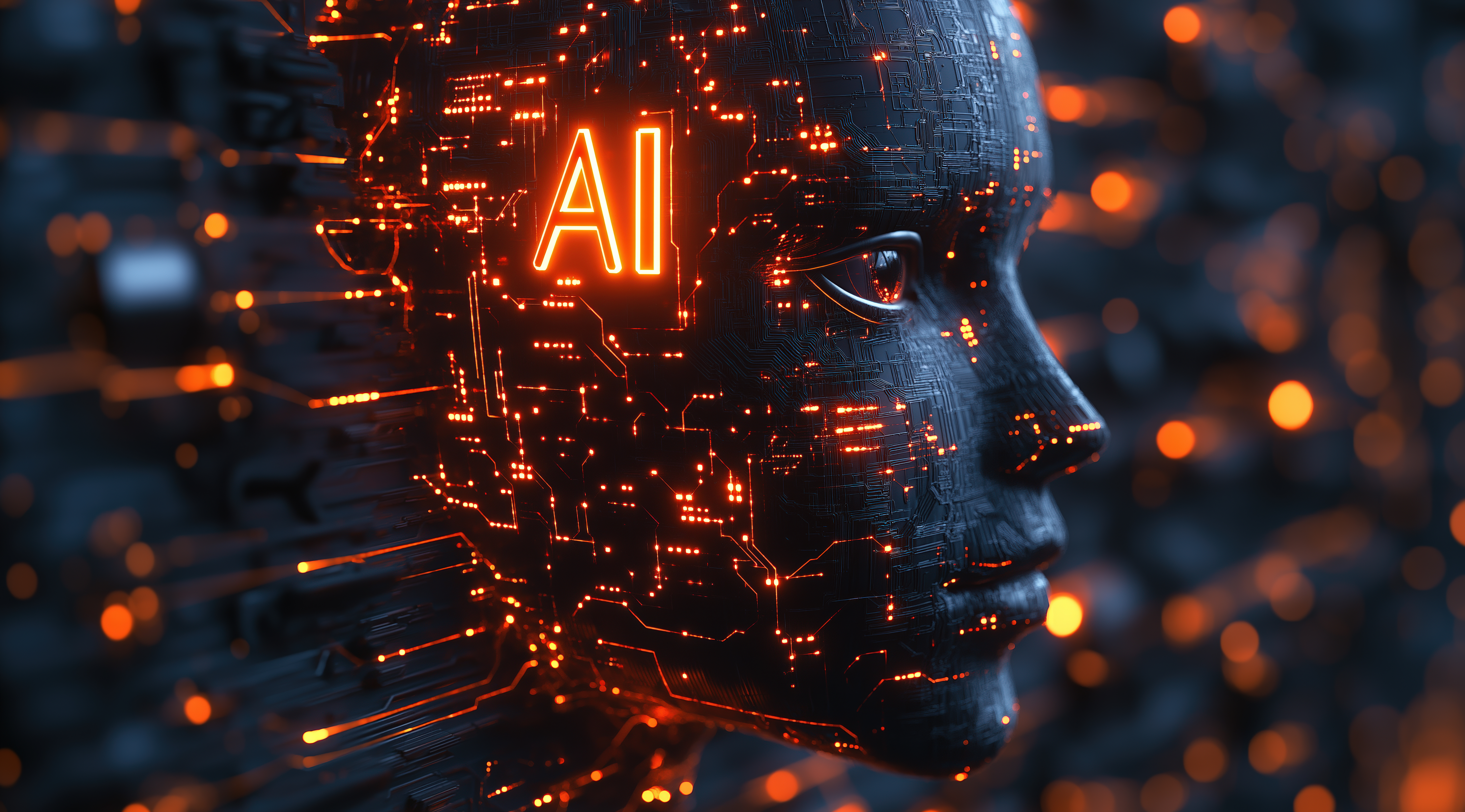 AI Futuristic Background